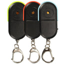 Wireless Anti-Lost Alarm Key Finder Locator Keychain Whistle Sound with LED Light