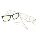 Xiaomi Mijia 50% Anti-blue Pro Goggles 16g Square Anti-UV Glass Computer Game Driving Eyewear