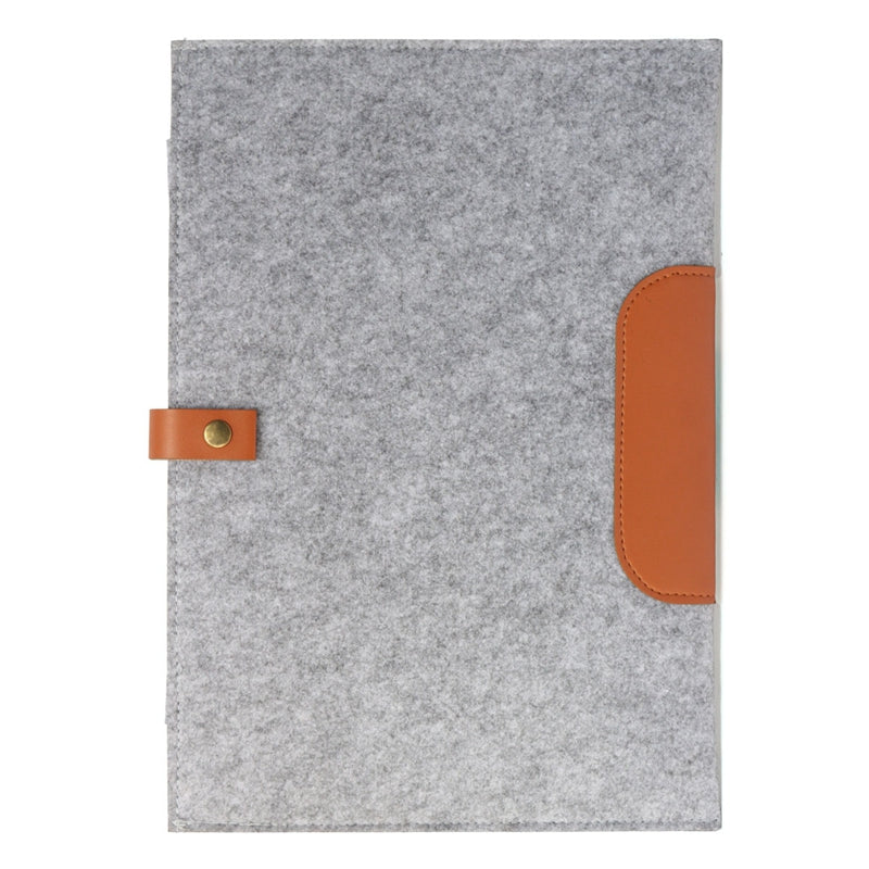 Durable Soft Felt Sleeve Case Cover with Pockets For iPad Pro 12.9 Inch