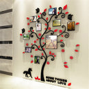 3D Photo Frame Family Tree Wall Sticker Living Room Bedroom Decor