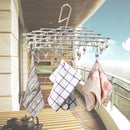 35 Pegs Clothes Home Hooks Underwear Socks Gloves Drying Rack Clothes Hanger Folding