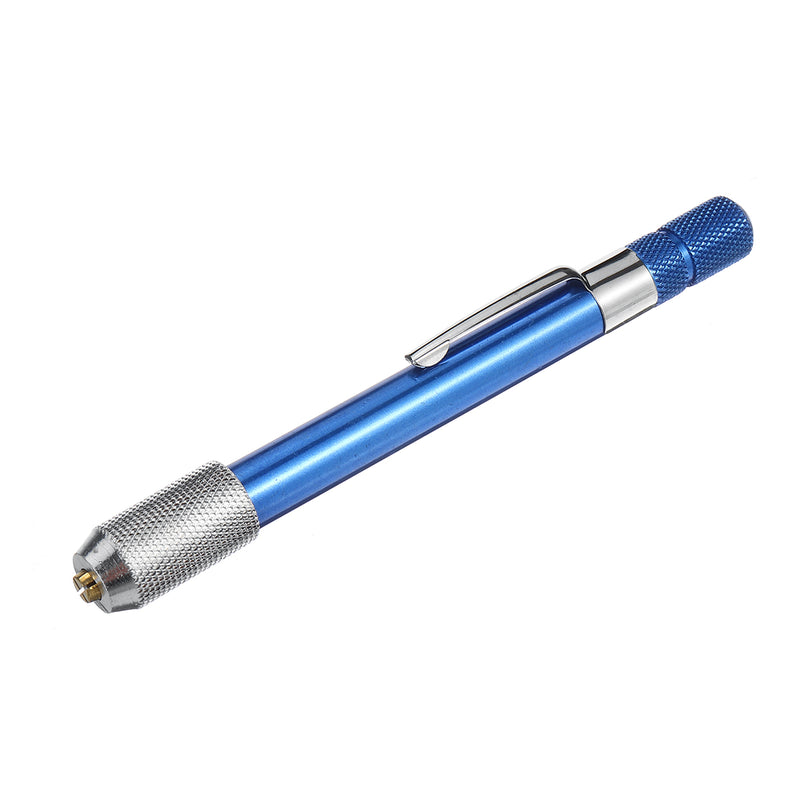 20pcs Mini Micro Aluminum Hand Drill with Twist Drill Bit Tool for Wood Plastic