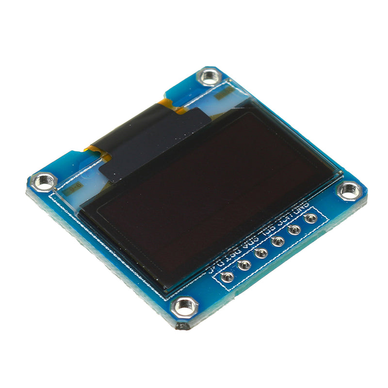 0.96 Inch 6Pin 12864 SPI Blue Yellow OLED Display Module For