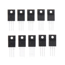 30pcs FQPF10N60C TO-220 10N60 TO220 10N60C 10A 600V MOSFET N-Channel IC