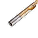 Drillpro 25Pcs M2 HSS 6542 Twist Drill Bit Set 1-13mm Titanium Coated Drill Bit with Metal Box for Wood Metal Drilling