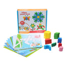 250Pcs Wood Blocks Kits Early Bright Education Puzzle Toys Jigsaw Puzzle Toy Toddler Gifts