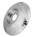 Drillpro 85x16/110x22mm Arc Wood Carving Disc Shaping Disc Angle Grinding Wheel Sanding Carving Rotary Tool Abrasive Disc for Angle Grinder