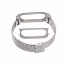 Replacement Stainless Steel Frame Bracelet Wristband For Xiaomi Miband 2