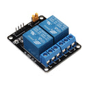 BESTEP 2 Channel 24V Relay Module Low Level Trigger Optocoupler Isolation For Auduino