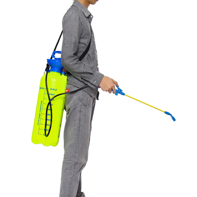 5L/10L Garden HandHell  Air Pressure Sprayer Watering Spray Pumping Bottle Stick Handheld Shower Water Hose