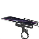 GUB P10 55-100mm Width 3.5-6.2inch Phone Holder with Silicone Strap Mount Bracket Handlebar Clip Stand For Cycling