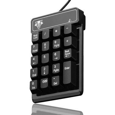 Wired Numeric Keyboard Mechanical Feel Digital Keyboard Password Numeric Keypad Function Financial Keyboard