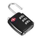 KCASA LK-30 3 Digit TSA Combination Lock Travel Security Approved Luggage Padlock Luggage Lock