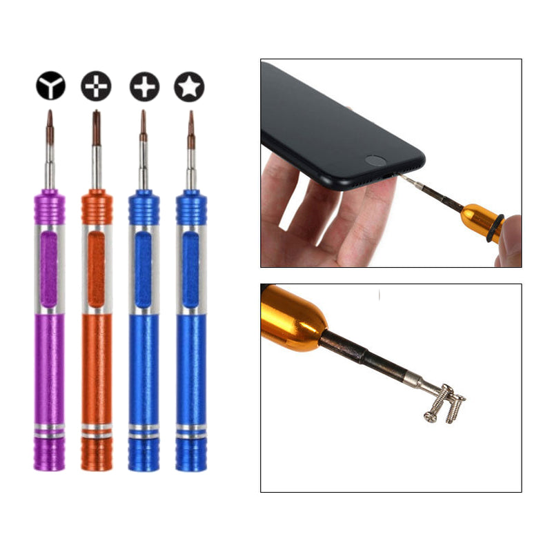 Bakeey Precision Screwdriver Set Plastic Pry Suction Cup Repair Tool Kits for iPhone Xiaomi