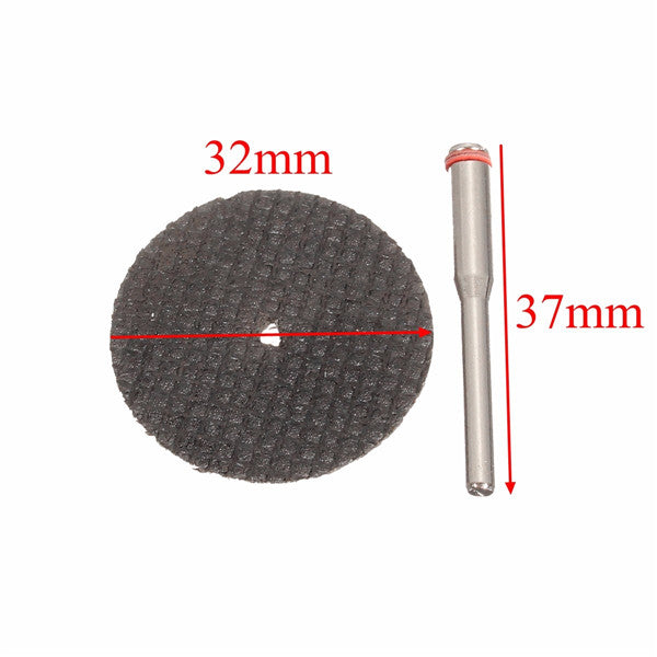 60pcs 1/8 Inch Mandrel Fiber Glass Reinforced Cut Off Wheel for Dremel