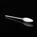 3/32'' White Ceramic Nail Drill Bits Polish File Nail Art Manicure Tools