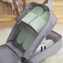 Large-Capacity Travel Waterproof Dry Wet Separation Storage Shoe Box Dustproof Shoe Bag Wash Bag