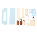 3D Wooden Puzzle DIY Miniature Doll House LED Light Dream Box Theatre Kit Christmas Birthday Gifts