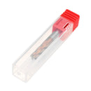 Drillpro HRC58 Round Nose 4 Flutes End Mill Cutter 2R0.2-6R0.5 AlTiN Coating CNC End Mill Cutter