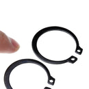 Suleve MXCC1 300Pcs Heat Treated Carbon Steel C-Clip Retaining Rings Circlip Snap Ring Set 9-32mm