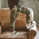 Children Camouflage Joggers Pants Boys Sweatpants Loose Harem Elastic Drawstring Sport Pants