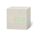 Bakeey LED Digital Retro Glow Alarm Clock Voice Control Snooze Function Desktop Clock For Smart Home