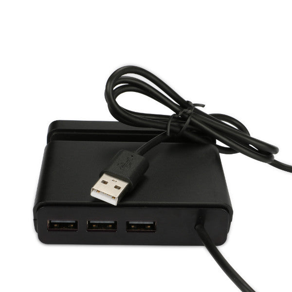 3 in 1 Multifunction QI Wireless Mobile Charger Phone Stand Holder 3 USB Port USB Charger