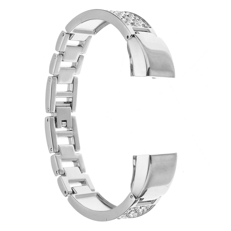 Jewelry Metal Watch Band Stainless Steel Straps For Fitbit Alta/HR Smart Watch