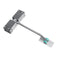 Spring Door Closer Automatic Strength Adjustable Tension Hinge Surface Mounted