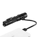 Nitenumen TA01 XP-L V5 1060LM USB 18650 Rechargeable Tactical LED Flashlight