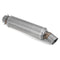 Inlet 36-51mm Motorcycle Exhaust Tail Tip Pipe Muffler Stainless Steel Modified Universal Titanium