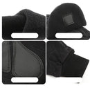 Fleece Warm Gloves Men's Flip Finger Plus Velvet Thick Fingerless Touch Screen Motorcycle Gloves Winter Warmer