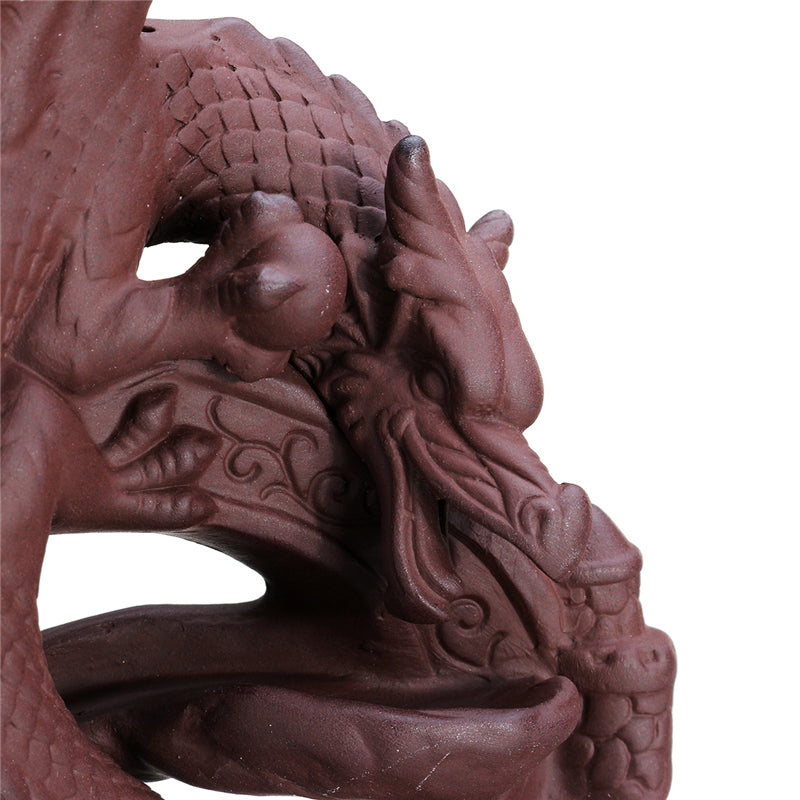 Ceramic Backflow Incense Burner Sandalwood Cone Yoga Aromatherapy Gifts Home Decor