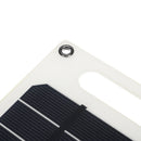 6V 10W 1.5A Portable Monocrystalline Solar Panel Slim & Light USB Charger Charging Power Bank Pad