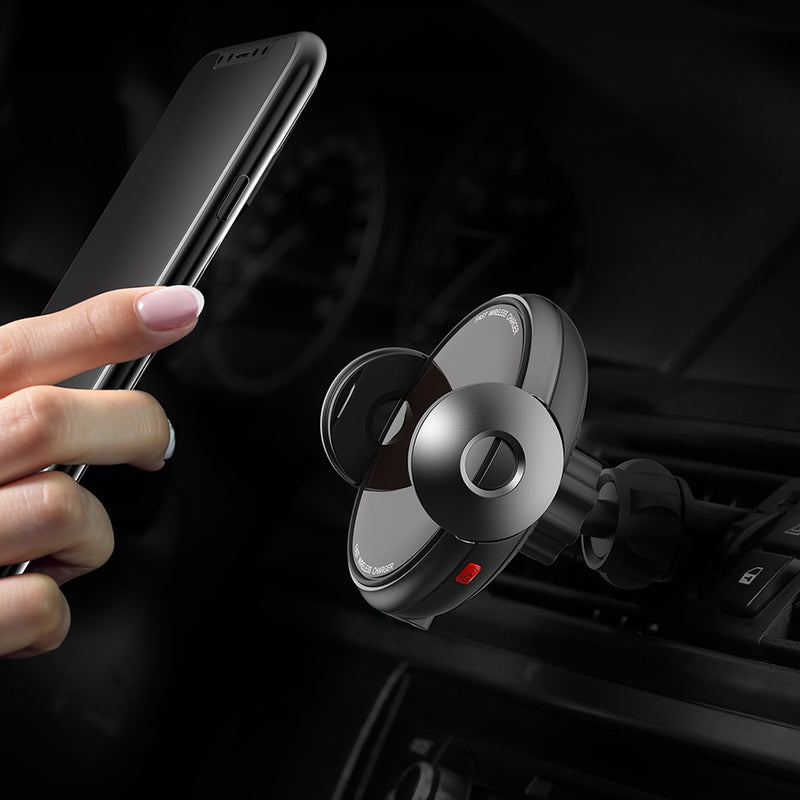 Shunzao 15W Fast Charging Wireless Car Charger Phone Holder For iPhone X XR XS Max Xiaomi Mi8 Mi9 Pocophone S9 S10 S10+ From Xiaomi Eco-system