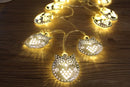KCASA 1.8M 10 LED Metal Owl String Lights LED Fairy Lights for Festival Christmas Decoration