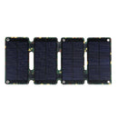 18W USB ETFE Sunpower Foldable Solar Panel Outdoor Camping Power Bank Charger