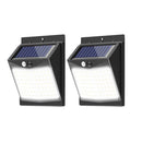 80 LED Solar Power Light PIR Motion Sensor Security Outdoor Garden Wall Lamp