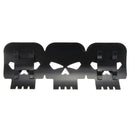 7 1/4inch Universal Exhaust Muffler Pipe Heat Shield Cover Skull Style