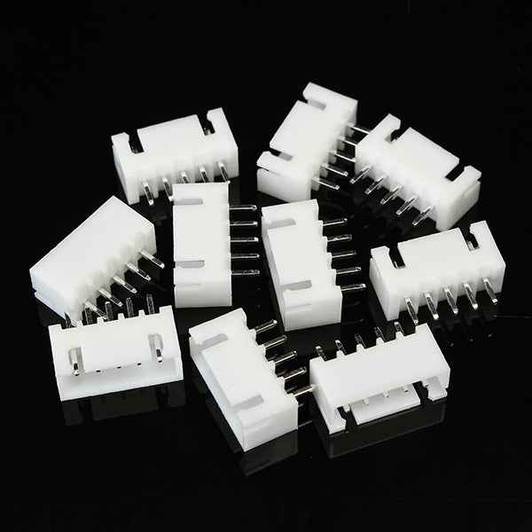 10pcs XH Pitch 2.54mm Single Head 5Pin Wire To Board Connector 15cm 24AWG With Socket