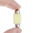 31/36/39/41mm C5W C10W COB LED Bulb Car Festoon Dome Lights Interior Map Reading Lamp DC12V White