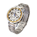 LUCKYFAMILY Luxury Hollow Chinese Dragon Automatic Mechanical Analog Men Watch