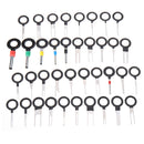 38Pcs/Set Car Terminal Removal Tool Electrical Wiring Crimp Connector Pin Extractor Kit Automobiles Terminal Repair Tools