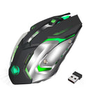 HXSJ M10 Wireless 2.4GHz Gaming Mouse Ergonomic Colors Backlight Gaming Mouse 2400DPI Mice