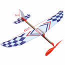3 PCS Elastic Rubber Band Powered DIY Foam Plane Toy Kit Aircraft Model Educational Toy