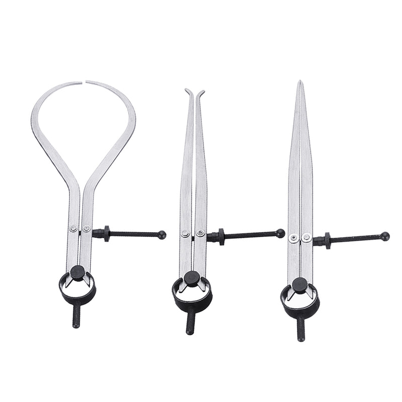 3pcs 8 Inch Spring Caliper / Internal External Dividing Divider Set