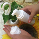 Portable 50ml Foaming Bottle Refillable Soap Dispenser Mousse Mild Cleaner Whipped Foam Pump Travel