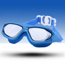 UV Anti Fog Waterproof Racing Swim Swimming Goggles Adjustable Swimming Goggles