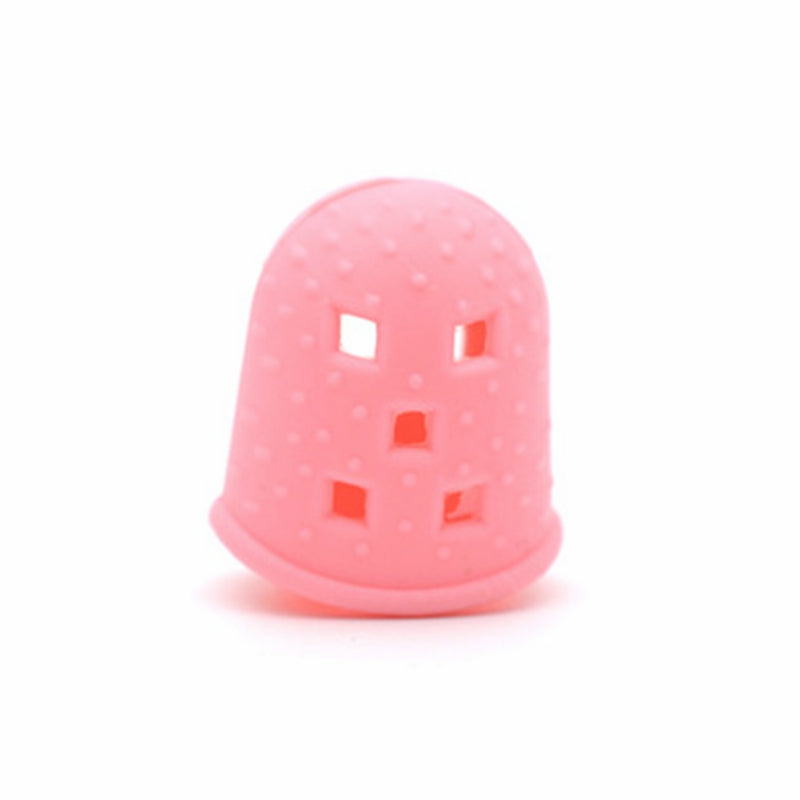 6pcs Silicone Guitar Finger Protector Finger Guards for Ukulele Guitar Practicing