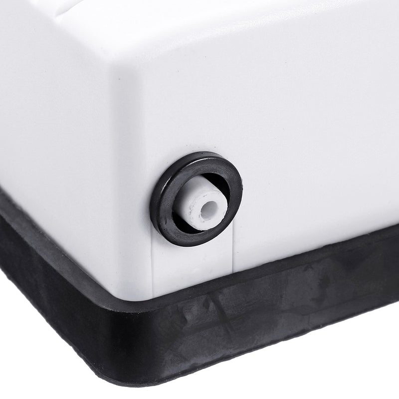 3.5W Quiet Air Bubbles Pump Kit Oxygen Pump Aquarium Air Pump 1 / 2 Outlet